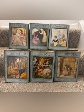 My Book House Vintage Set - 6 Vol Hardcover Books Olive Beaupre Miller 1920-1927